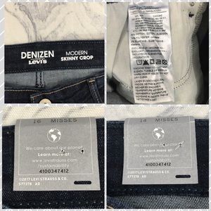 denizen modern skinny crop